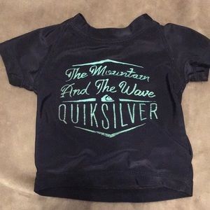 Quick Silver baby 2 piece swim suit 3-6 mo
